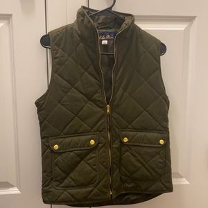 Francescas green vest, brand new, size S